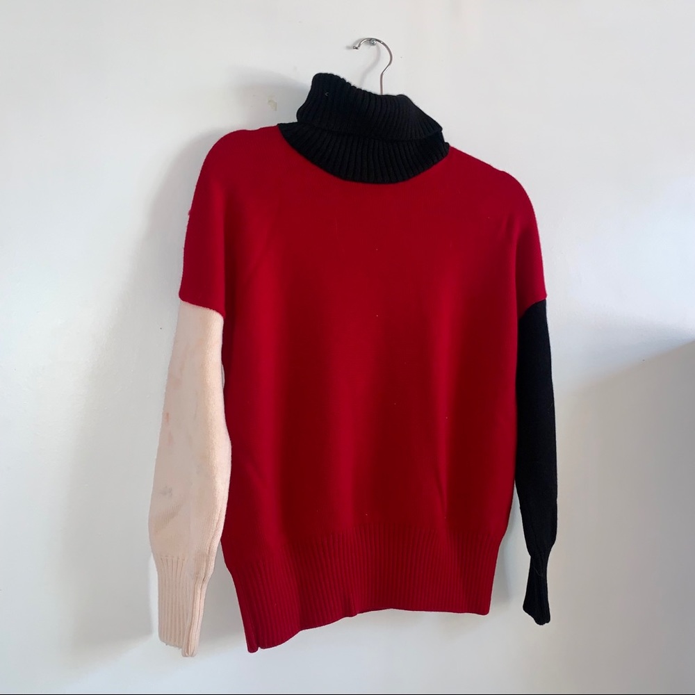 FUZZI COLOURBLOCK TURTLENECK